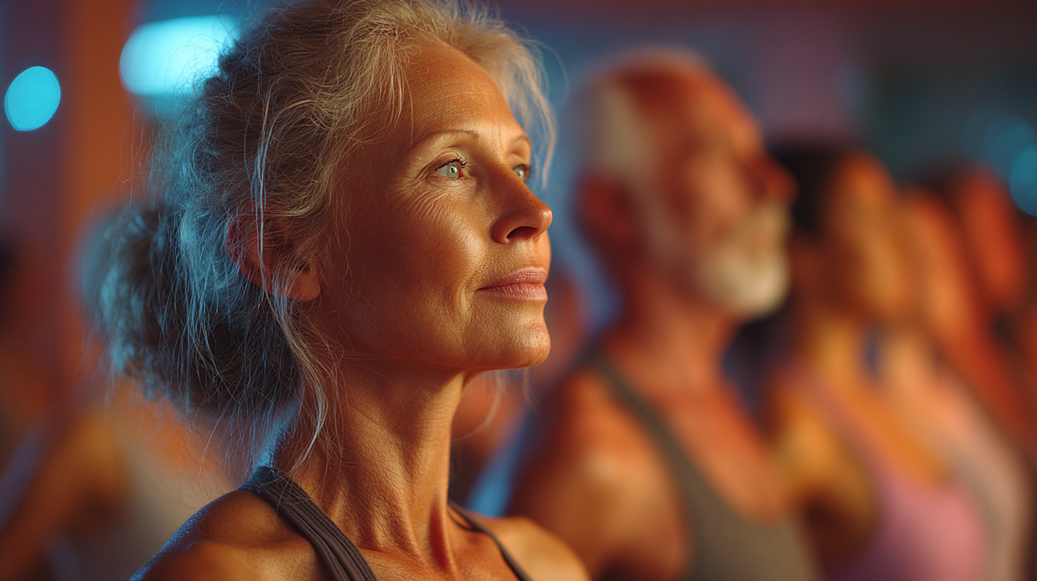 Jóga gyakorlás természetes környezetben